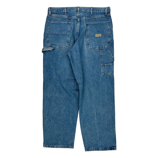 Dickies Carpenter Jeans - 34W 30L Blue Cotton