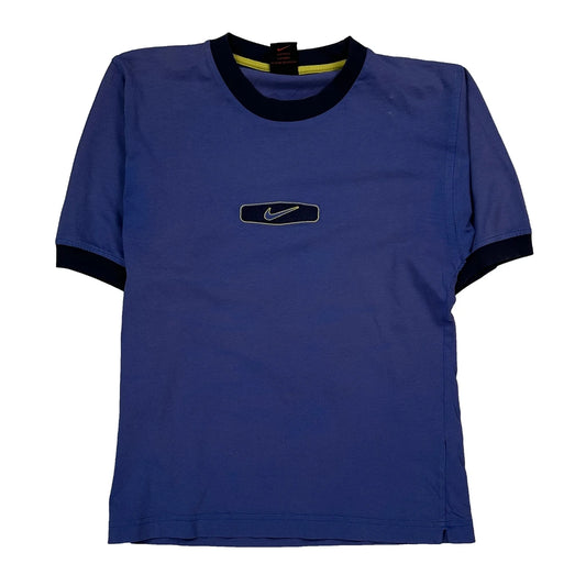 Nike T-Shirt - Small Blue Cotton