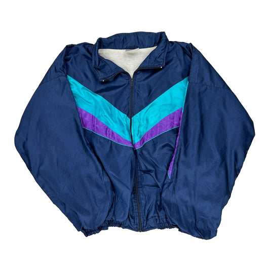 Unbranded Shell Jacket - XL Blue Cotton