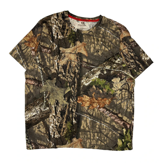 Scent Control Mossy Oak Camo T-Shirt - 2XL Green Cotton