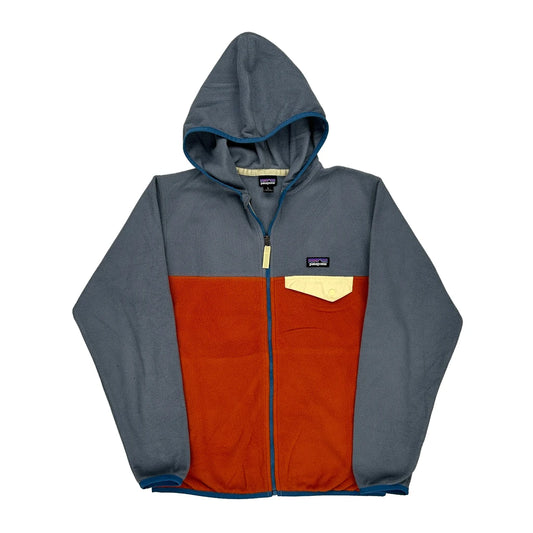 Age 12 Patagonia Hoodie - Large Cream Polyester