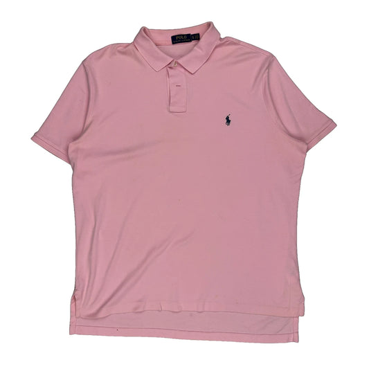 Polo By Ralph Lauren Polo Shirt - XL Pink Cotton