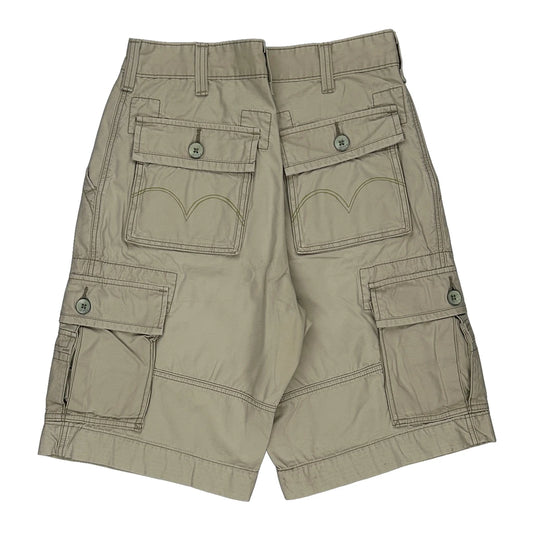 Levis Cargo Shorts - 30W 11L Beige Cotton