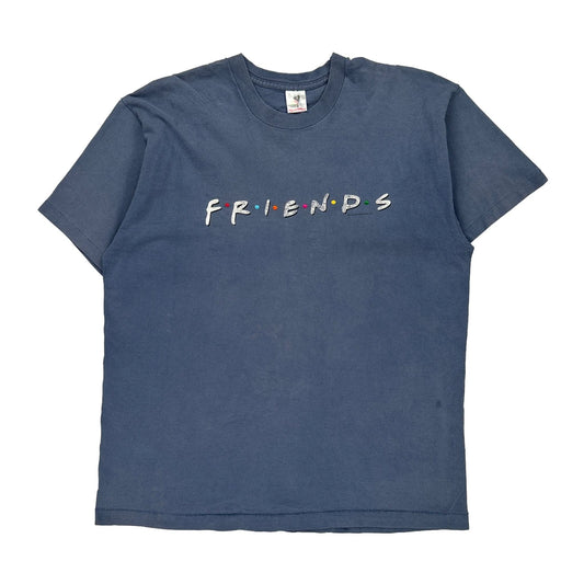 1990S Friends Promo Fruit Of The Loom Single Stitch T-Shirt - XL Blue Cotton
