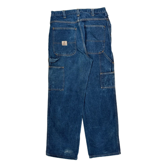 Unbranded Carpenter Jeans - 32W 32L Blue Cotton