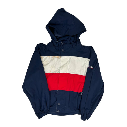 Nautica Windbreaker - Medium Navy Nylon