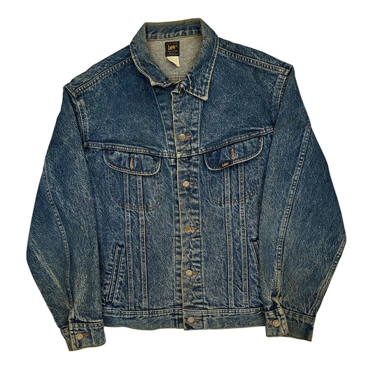 Lee Denim Jacket - Large Blue Cotton