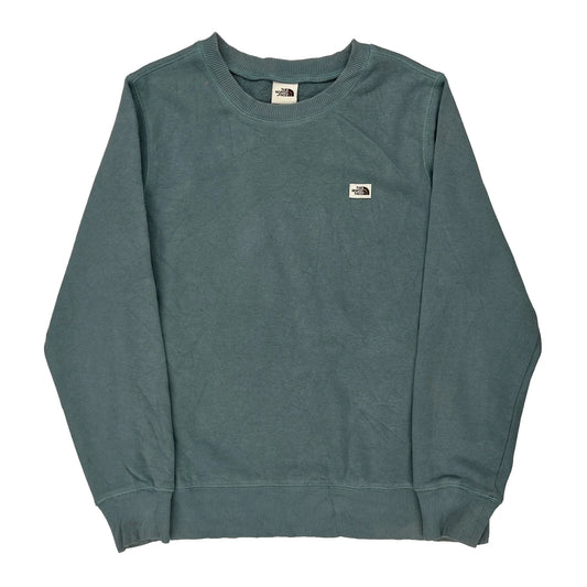 The North Face Sweatshirt - Medium Green Cotton