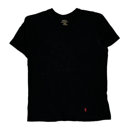 Polo By Ralph Lauren T-Shirt - Small Black Cotton