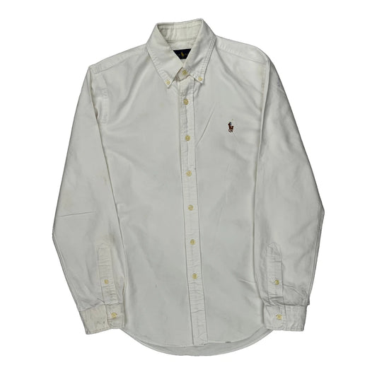 Ralph Lauren Shirt - Small White Cotton