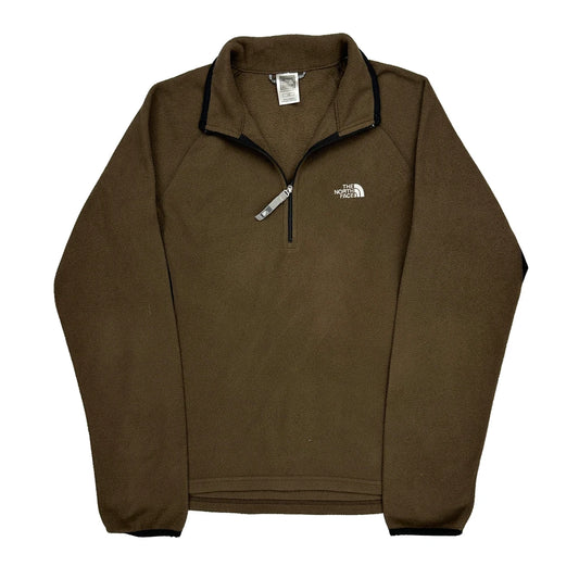 The North Face Fleece - Large Brown Polyester