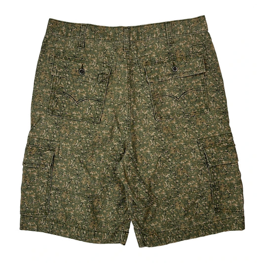 Vintage Levis Camo Cargo Shorts - 38W 11L Camo Cotton