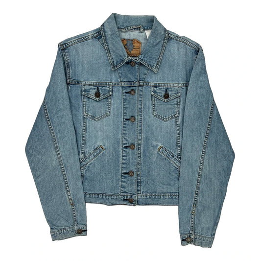 Levis Denim Jacket - Medium Blue Cotton Blend
