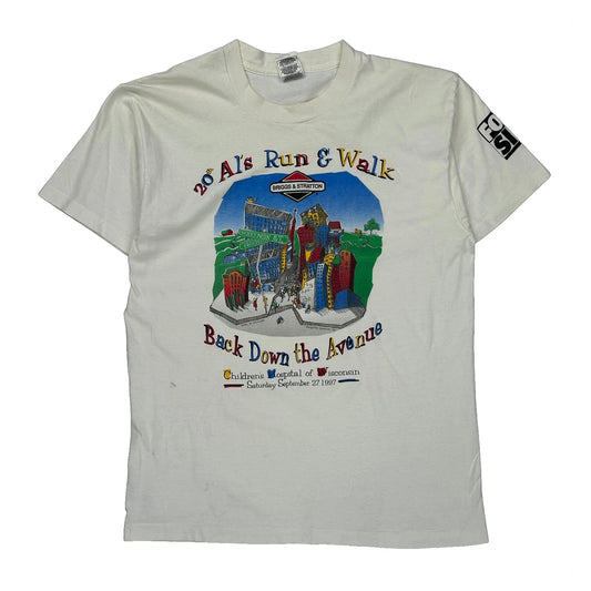 Children'S Hospital Of Wisconsin Fruit Of The Loom Graphic T-Shirt - Large White Cotton