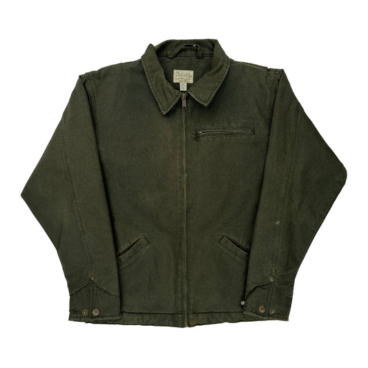 Cabelas Detroit Jacket - Medium Green Cotton