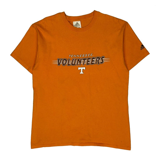 Tennessee Volunteers Adidas College T-Shirt - Medium Orange Cotton