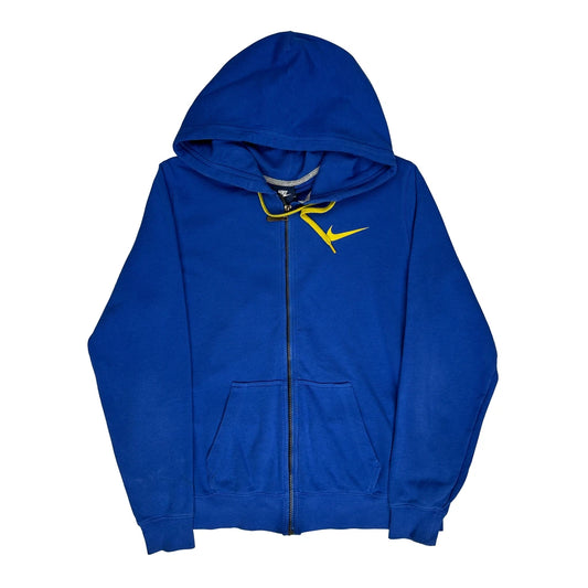 Nike Hoodie - XL Blue Cotton Blend