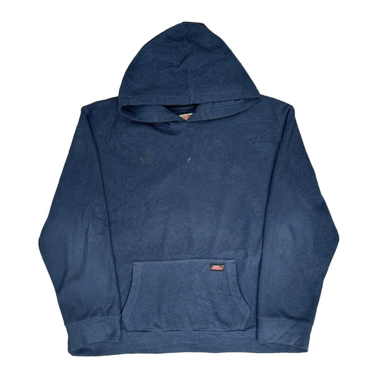 Vintage Dickies Fleece - XL Navy Polyester