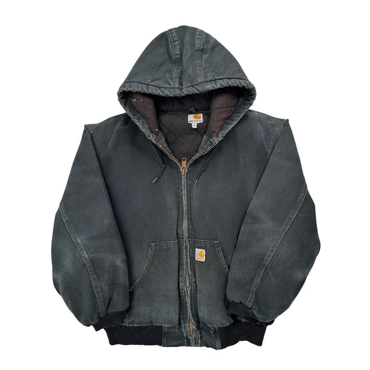 Made In USA Carhartt Jacket - Medium Black Cotton