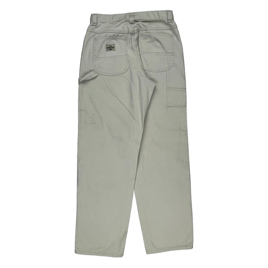 Lee Carpenter Trousers - 32W 34L White Cotton