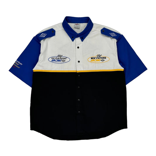 Racing Marcc Short Sleeve Shirt - XL Black Cotton