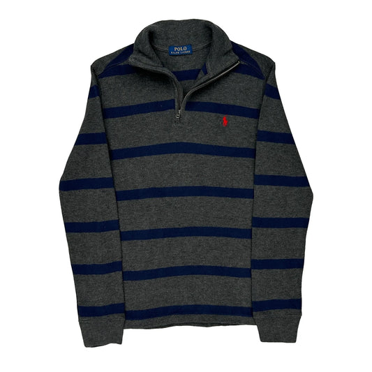 Polo By Ralph Lauren 1/4 Zip - XS Blue Cotton