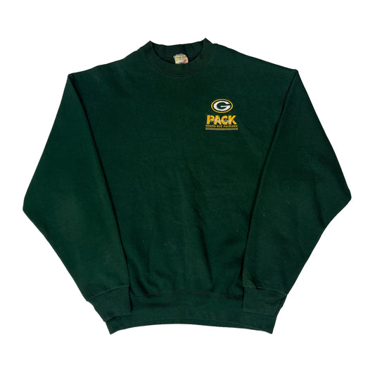 Green Bay Packers Artex Nfl Sweatshirt - XL Green Cotton