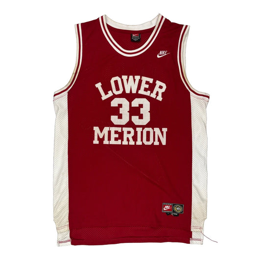 Kobe Bryant Lower Merion Nike College Jersey - Large Red Polyester