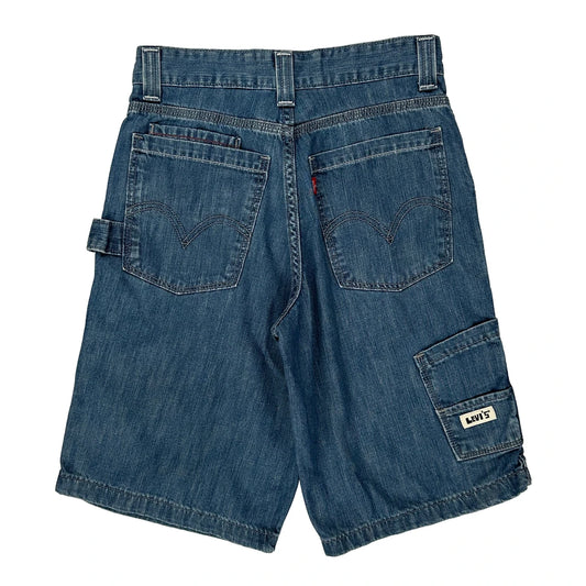 Levis Denim Shorts - 26W 10L Blue Cotton