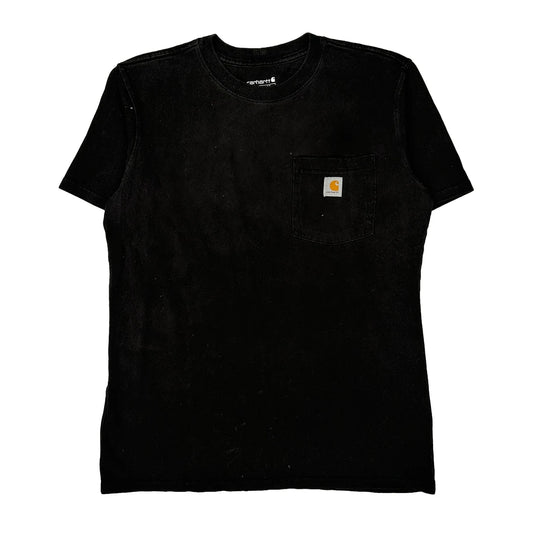 Vintage Carhartt T-Shirt - Small Black Cotton