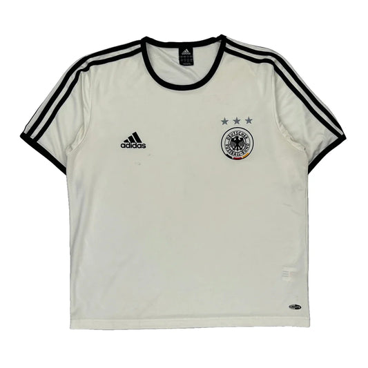 Germany 2004-05 Training Adidas Football Shirt - Large White Polyester