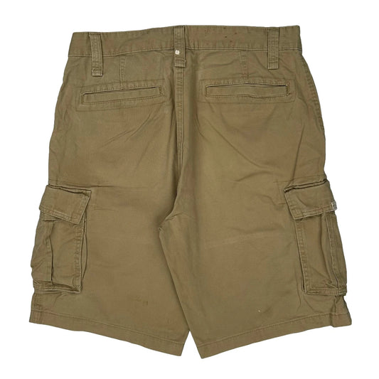 Vintage Nautica Cargo Shorts - 35W 10L Khaki Cotton