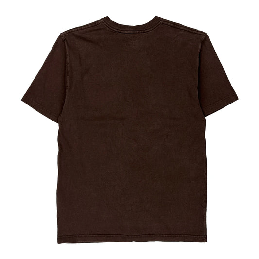 Carhartt T-Shirt - Small Brown Cotton