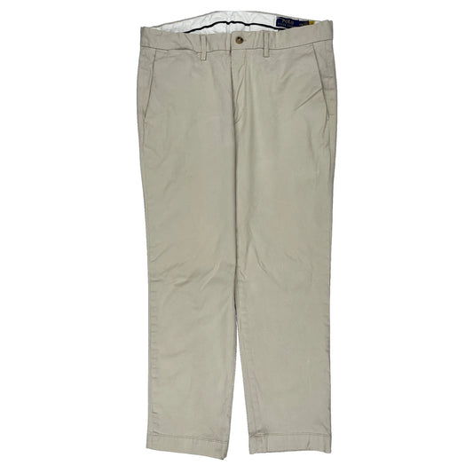 Polo By Ralph Lauren Chinos - 34W 30L Beige Cotton