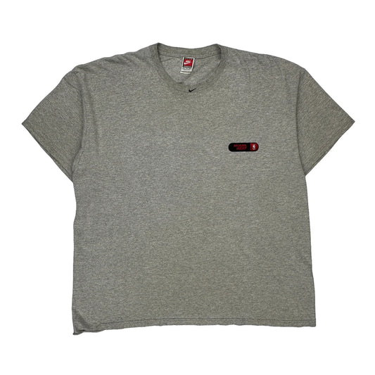Miami Heat Nike T-Shirt - 2XL Grey Cotton