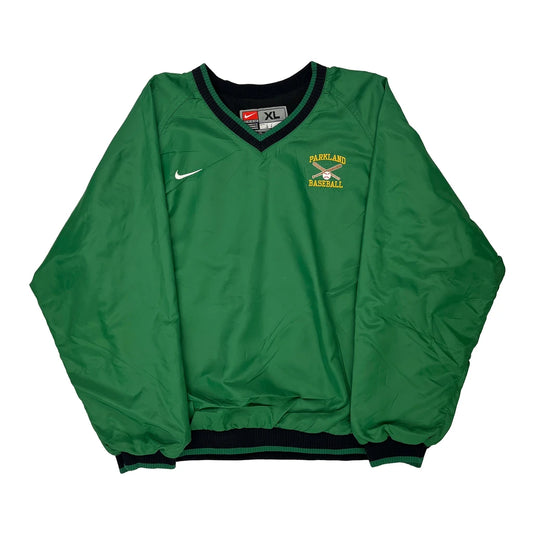 Parkland Baseball Nike Sweatshirt - XL Green Polyester