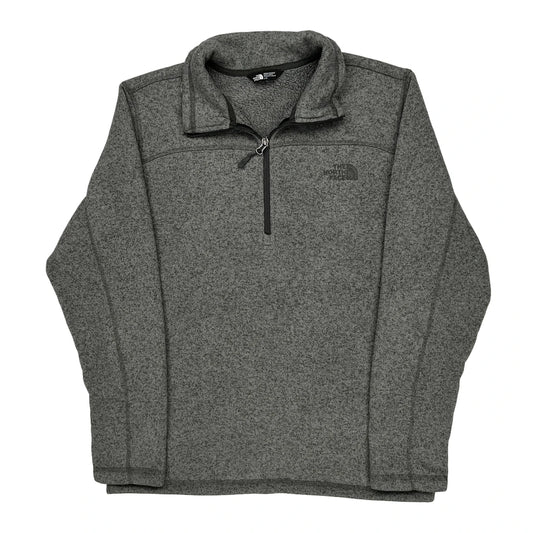 The North Face Fleece - Large Grey Polyester