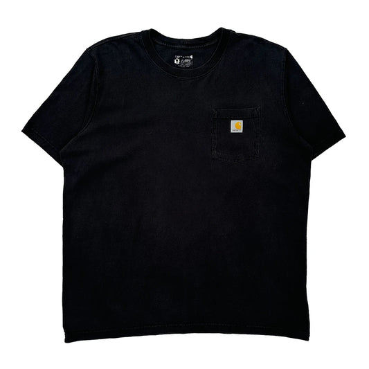 Carhartt Tall T-Shirt - XL Black Cotton