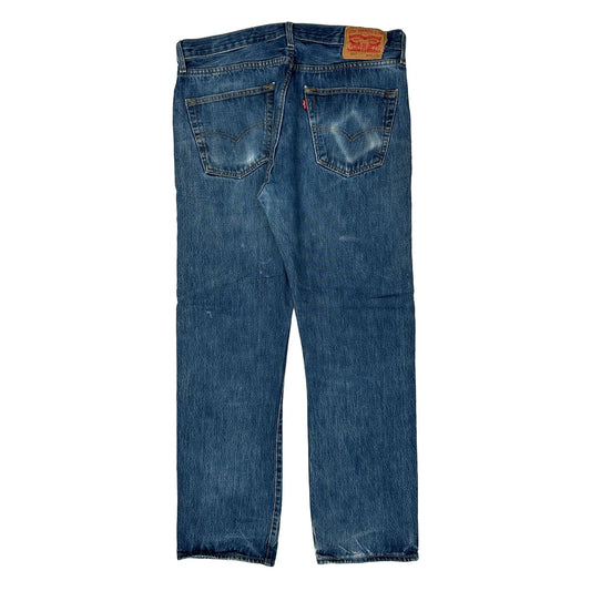 Levis Jeans - 32W 31L Blue Cotton