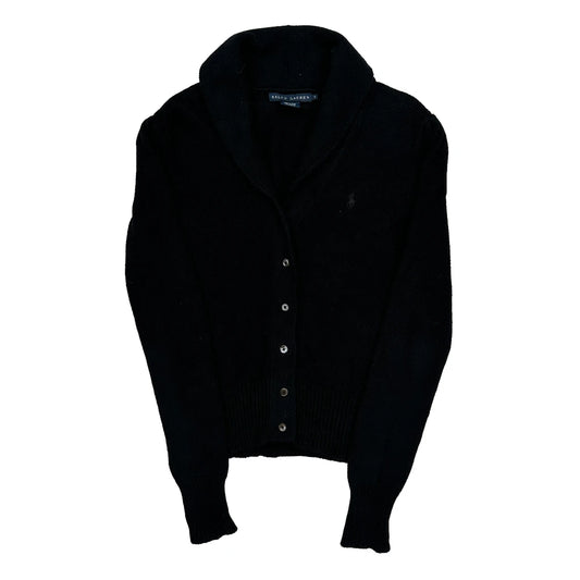 Ralph Lauren Cardigan - Small Black Cotton