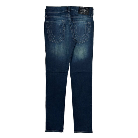 True Religion Slim Fit Jeans - 30W 34L Blue Denim