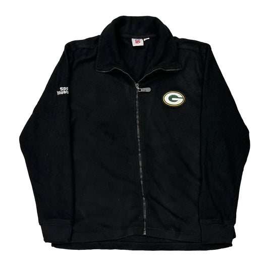 Green Bay Packers Nfl Fleece - XL Black Polyester