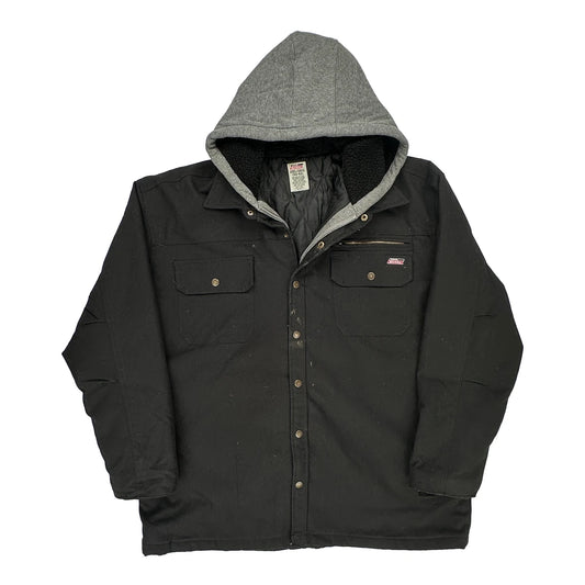 Dickies Jacket - 2XL Black Cotton Blend