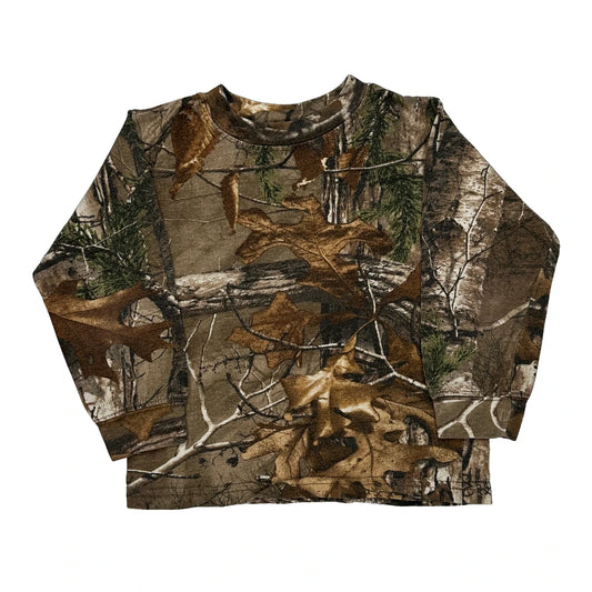 Age 2 Bushmaster Camo Long Sleeve T-Shirt - XS Camo Cotton Blend