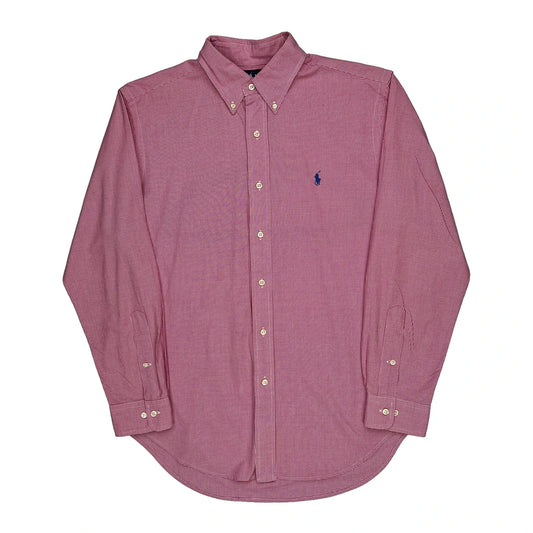 Ralph Lauren Shirt - Medium Red Cotton