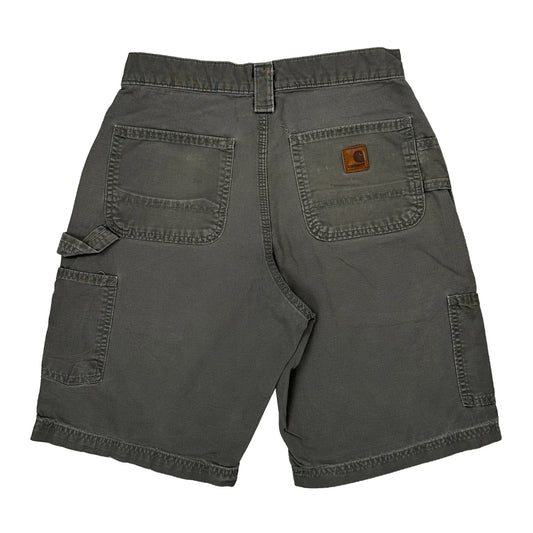 Carhartt Carpenter Shorts - 26W 9L Grey Cotton