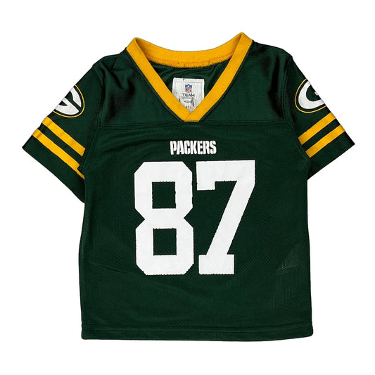 Green Bay Packers, Age 3 N.F.L. Team Apparel Football Sweatshirt - XS Green Polyester