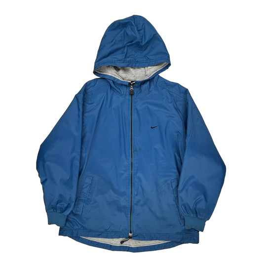 Age 12-13 Nike Jacket - Large Blue Polyester
