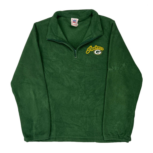 Green Bay Packers Logo N.F.L. Graphic Fleece - Small Green Polyester