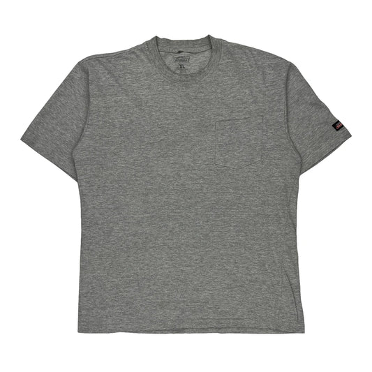 Dickies T-Shirt - XL Grey Cotton Blend